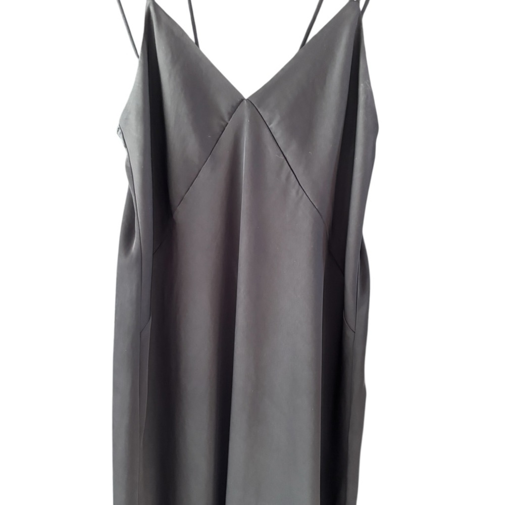 Zara Black 90’s Inspired Slip Dress Size XS